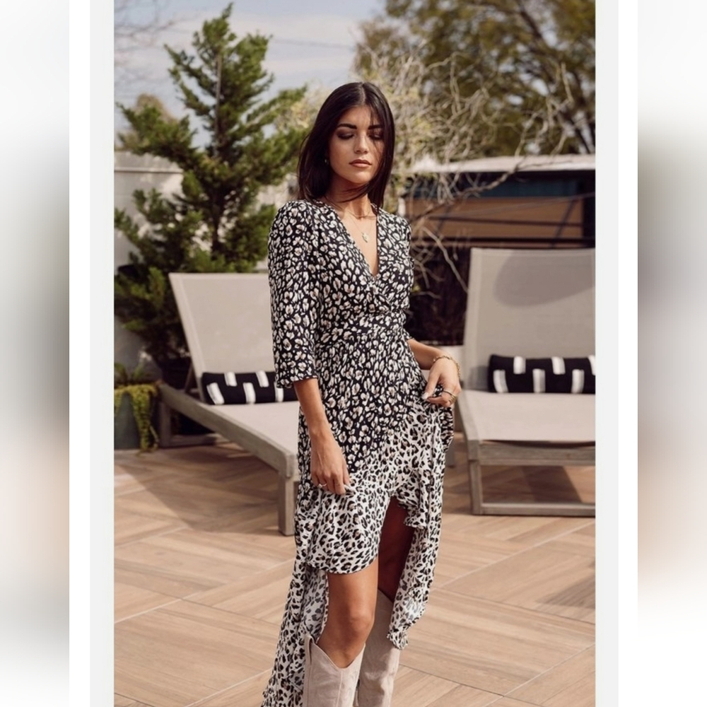 COPY - Saltwater luxe MIKEY WRAP DRESS size medium